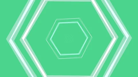 Abstract Background Pulsing Hexagon 12 Stock-Footage 88359222