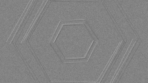 Abstract Background Pulsing Hexagon 2 Stock Footage 88359835