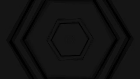Abstract Background Pulsing Hexagon Flicker 2 Video stock 88358189