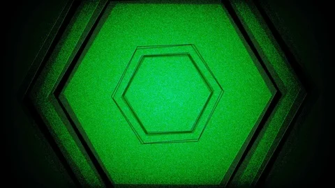 Abstract Background Pulsing Hexagon Flicker 7 Stock Footage 88358519