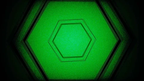Abstract Background Pulsing Hexagon Flicker 8 Stock Footage 88358874