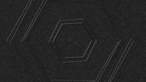 Abstract Background Pulsing Hexagon Flicker 5 Stock Footage 88358981