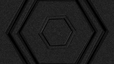 Abstract Background Pulsing Hexagon Flicker 6 Stock Footage 88358999