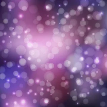 Abstract background purple bokeh Illustrazione stock