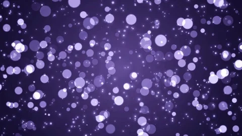 Abstract background with purple bokeh lights floating upwards motion Stock Footage 327502059