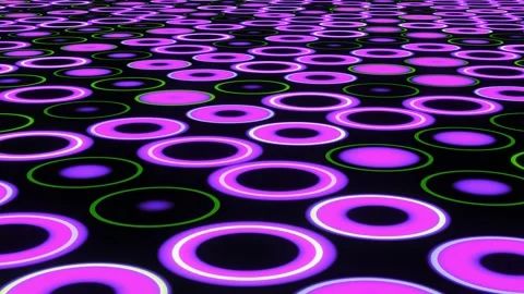 Abstract background with purple circles. The bright light futuristic background Stock Footage 252752905