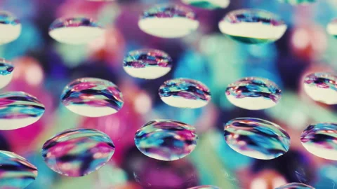 Abstract background in purple, dark blue, light blue, turquoise and pink tones.  Video stock 303603849
