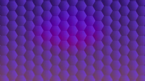 Abstract background with purple hexagons Video stock 310609886