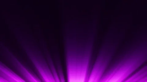 An abstract background of purple rays spreading out from the bottom center Video stock 319659178