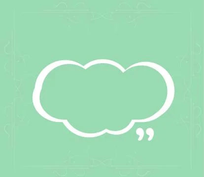 Abstract background. Quotation Mark Speech Bubble. Quote sign icon. Stock Illustration