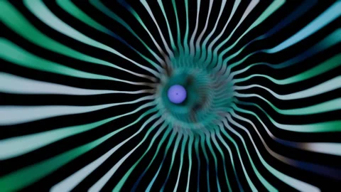 Abstract background with radiating lines creating a tunnel or vortex effect Stock Footage 305594300