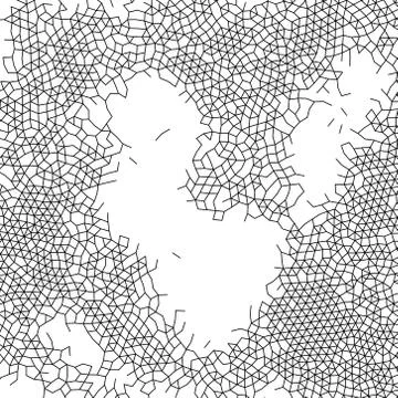Abstract background with ragged mesh   - vector illustration Stockillustratie