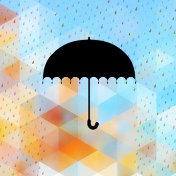 Abstract background with rain pattern. EPS 10 Stock Illustration