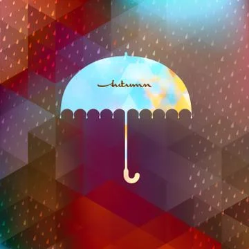 Abstract background with rain pattern. EPS 10 Stock Illustration