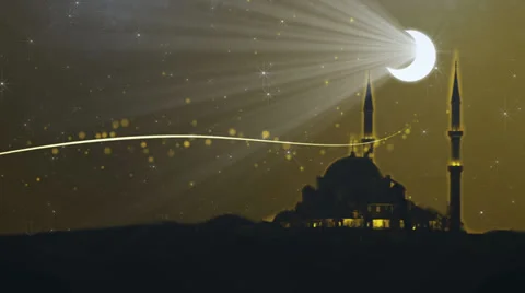 Abstract background ramadan  Stock Footage 38548337