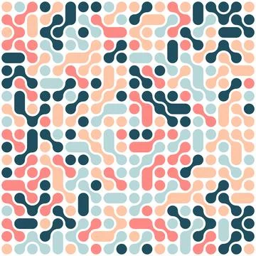 Abstract background with random pattern design Stock Illustration