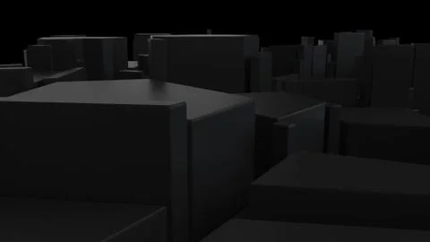 Abstract background with randomly forms that have different height Stock Illustration