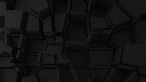 Abstract background with randomly forms that have different height Stock Illustration