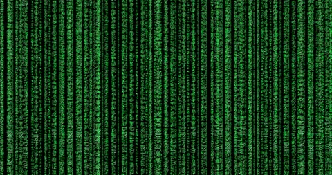 Abstract background from randomly moving numbers Stock Footage 128513284