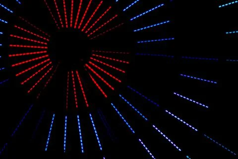 Abstract background with rays of light in Kiel 2025 Fotos de archivo