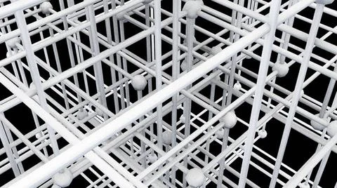 Abstract background with realistic network connection Abstract background ... Stockfoto's