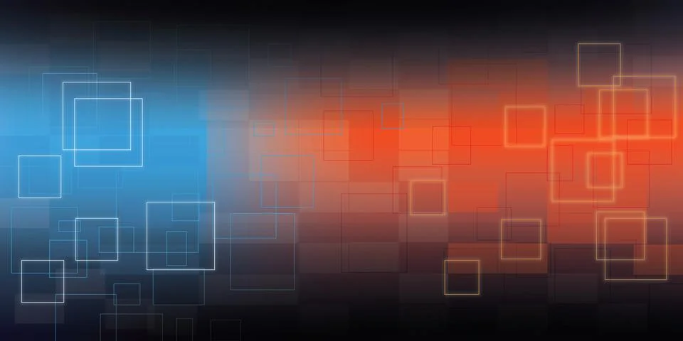 Abstract Background With Rectangle Stock Illustration