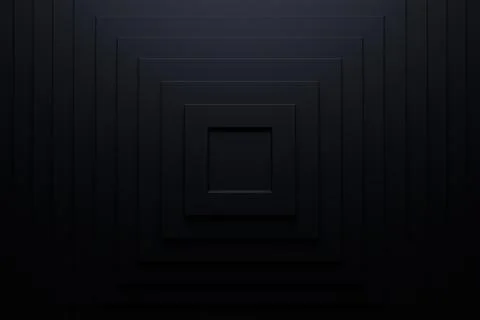 Abstract background of rectangle. Modern wall, 3D rendering. Stock Illustration