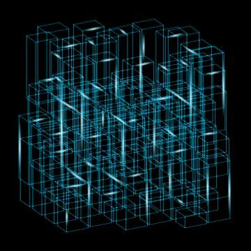 Abstract background with rectangular structure - vector illustration イラスト素材