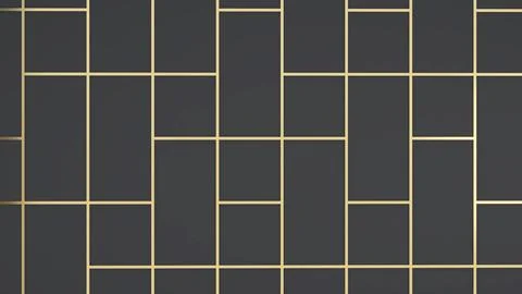 Abstract background in rectangular style,geometric line with gold pattern,g.. Stock Illustration