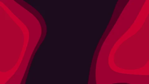 Abstract background with red and dark layered curves Stock Footage 291649095