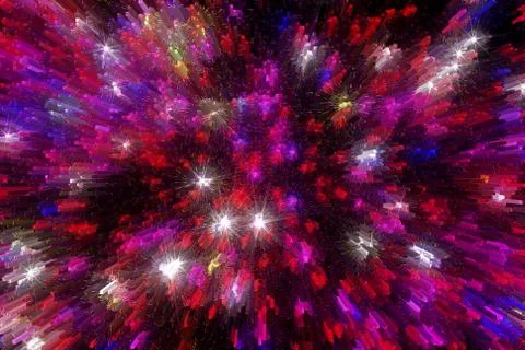 Abstract background of red and pink tones Stock Illustration