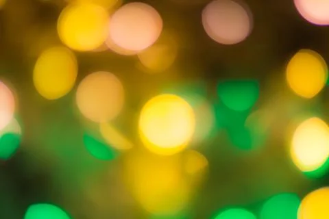 Abstract background red bokeh circles. Beautiful background with particles. T Stock Photos
