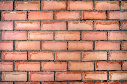Abstract background with red brick wall. textured grunge backdrop for copy sp Stock Photos