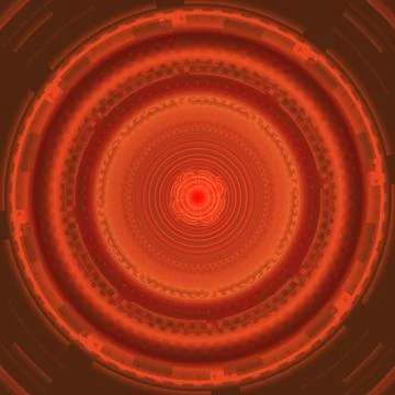 Abstract background with red circles Stock Illustration