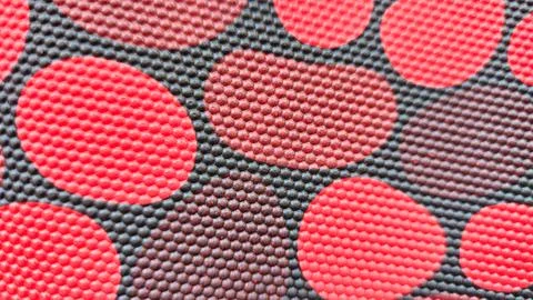 Abstract background with red circles, isolated textured background Stock Photos