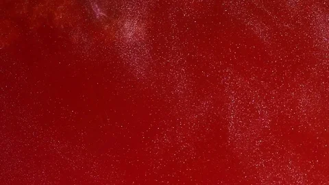 Abstract Background Red Clouds Gold and Silver Glitter Stock Footage 72631813