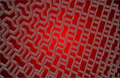 Abstract background. Red. Construction, pattern. Modern Ilustração Stock