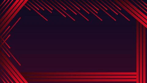 Abstract Background with Red Diagonal Lines on a Dark Gradient Stock Illustration