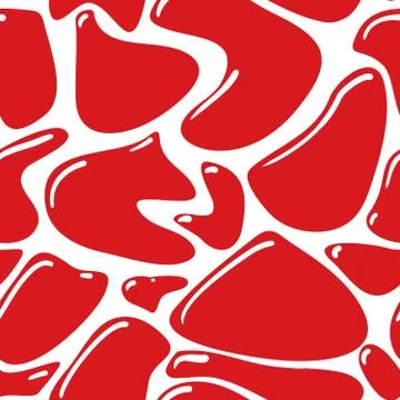 Abstract background with red drops Stock Illustration