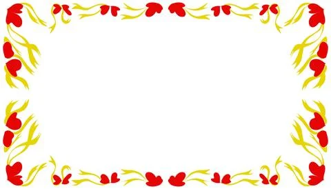 Abstract background with a red frame Stock Illustration