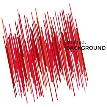 Abstract background with red lines. Diagonal geometric texture Illustrazione stock
