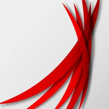 Abstract background with red lines Stock Illustration
