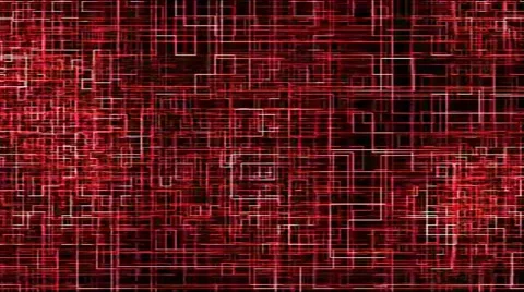 Abstract background - red moving grid Video stock 40431323