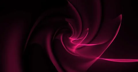 Abstract background. A red moving spiral of lines and waves similar to a magi Stock Illustration