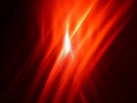 Abstract background with red rhythmic light threads Stockillustratie