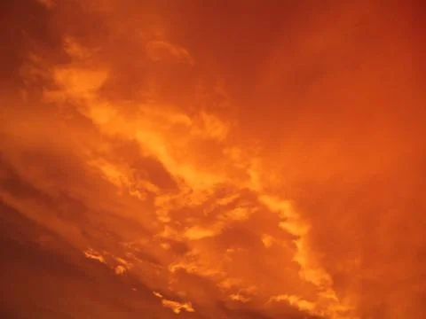 Abstract background (red sky) Stock Illustration