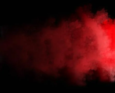 Abstract background red smoke on black background Stock Illustration
