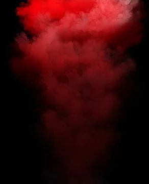 Abstract background red smoke on black background Stock Illustration