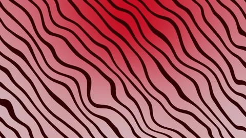 Abstract background with red stripes movement Stock Footage 283353694