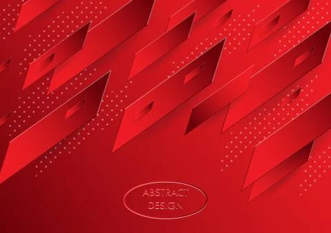 Abstract background in red tones for the design of brochures presentations an Stock Illustration